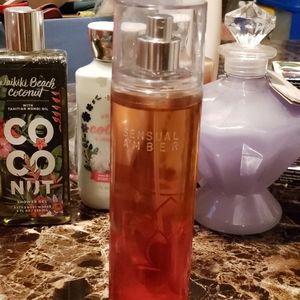 SENSUAL AMBER body spray